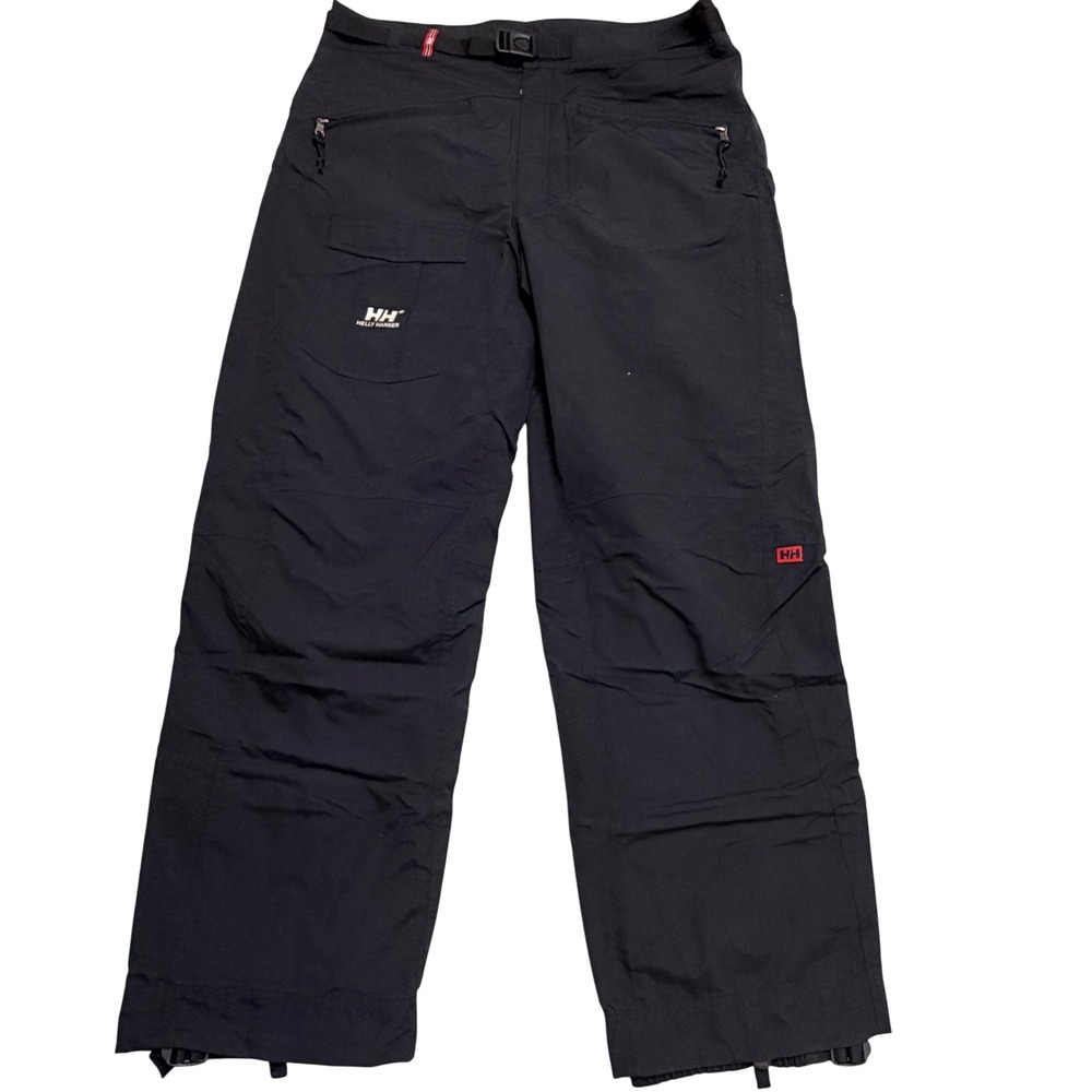 Helly Hansen Advance Snow Pants Mens XL Black Ski Snowboard Gorpcore Hiking
